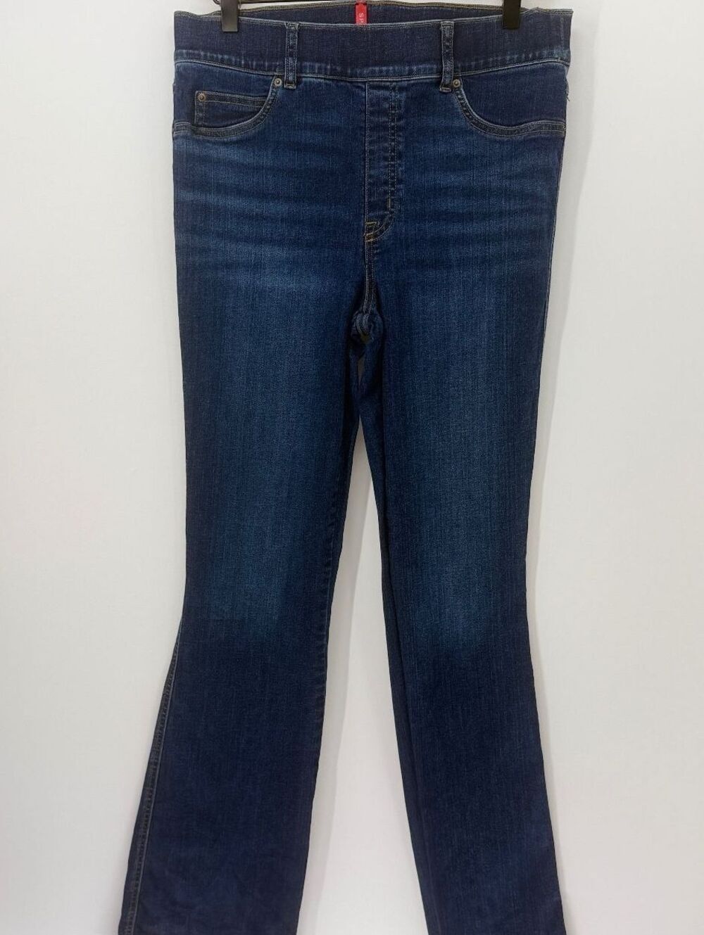 SPANX Stretch Denim Jeggings | Women's Large | Pull-On Shaping Jeans | Pre-Loved